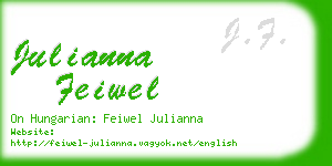 julianna feiwel business card